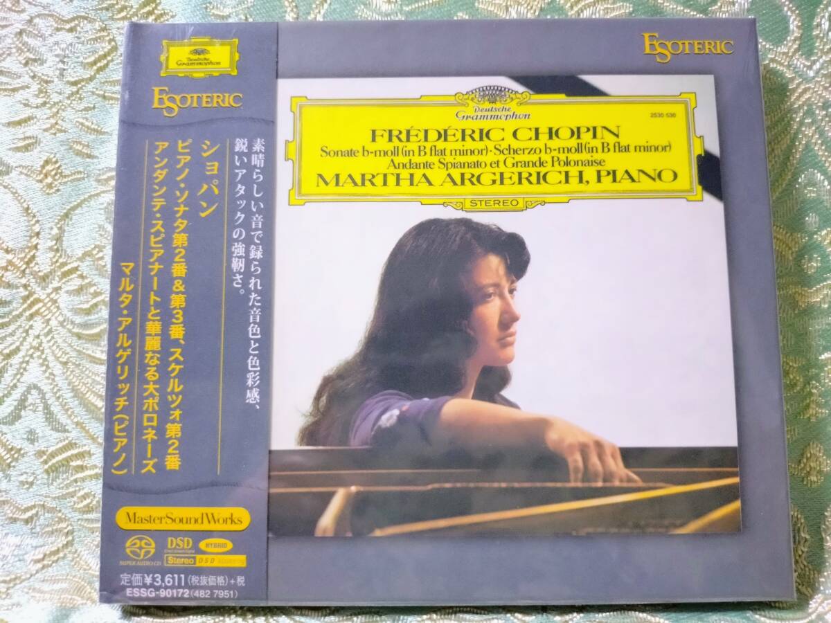 ESOTERIC SACD ESSG-90172 アルゲリッチ ショパン Yahoo!オークション -「esoteric アルゲリッチ ショパン」の落札