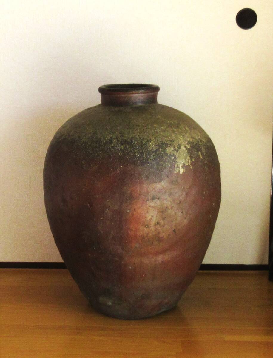 古備前 大花入 高さ約32㎝ タサチ 東①さ5-0319⑤ 2025年最新】古備前 壺の魅力的な商品をご覧ください - Yahoo
