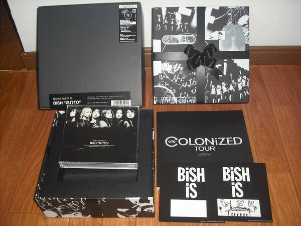 BISH ZUTTO 初回生産限定盤 Blu-ray+シングルCD+ライブCD×2+PHOTOBOOK+「BiSH iS」カード×2 送料無料♪
