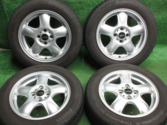 ちみ 2本セット1/2 MINI純正 175/65R15 PCD100 2025年最新】Yahoo!オークション -175 65 r15 r56 mini(タイヤ
