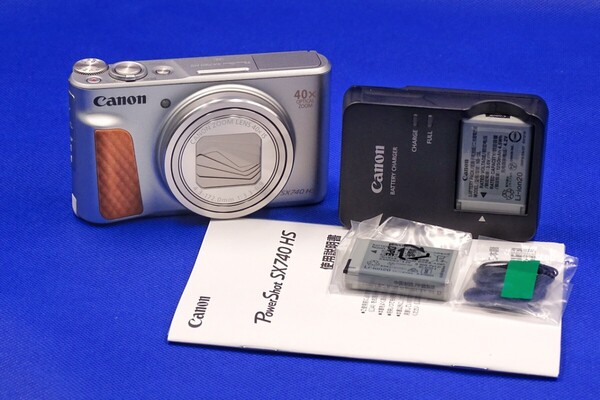 【純正バッテリー2個付】 Canon PowerShot SX740 HS キヤノン コンパクトデジタルカメラ