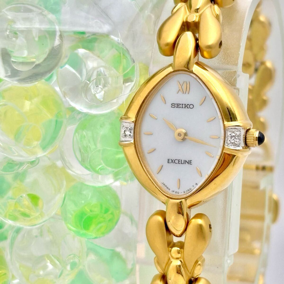 【美品/新品電池】 SEIKO エクセリーヌ ダイヤ レディース 腕時計 ドレス 2025年最新】Yahoo!オークション -セイコー エクセリーヌ ダイヤ