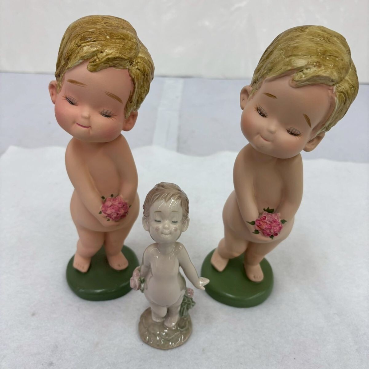5014 ローズちゃん2体セット 高島屋 ローズサークル30周年置物 昭和レトロ Yahoo!オークション -「高島屋 ローズちゃん 人形」の落札相場