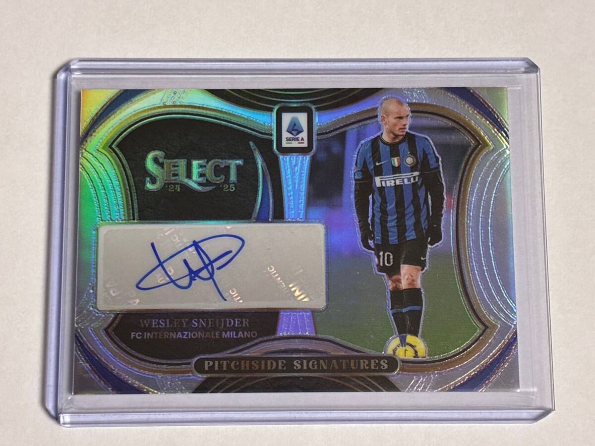 Topps Chrome Sneijder スナイデル 直筆サインカード Yahoo!オークション -「ヴェスレイ・スナイデル」(シングル