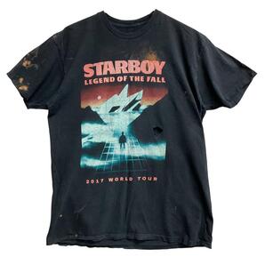 ザ・ウィークエンド バンドT Lサイズ 黒 2017 ワールドツアー【4739】