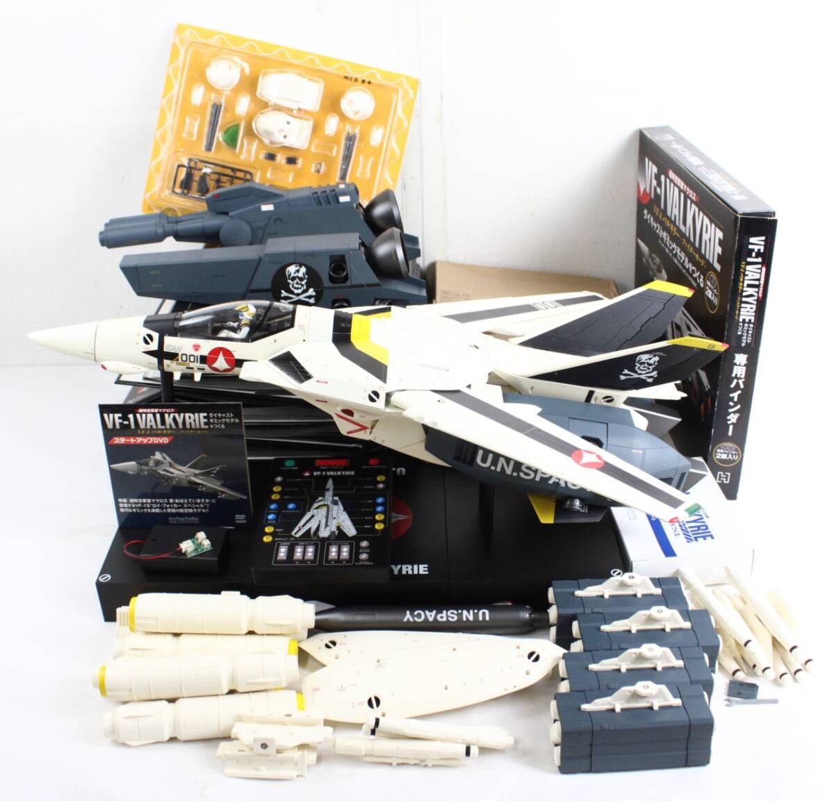 ☆未使用　アシェット　マクロス　バルキリー　1〜150巻セット Yahoo!オークション -「アシェット バルキリー」(プラモデル) の