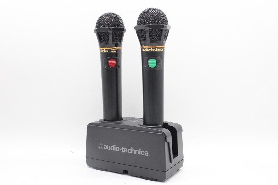 audio-technica ワイヤレスマイク、バッテリーチャージャーのセット Yahoo!オークション -「オーディオテクニカ ワイヤレスマイク