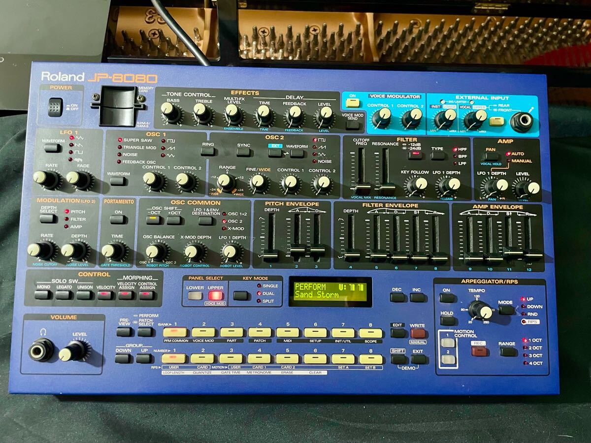 Roland JP-8080 シンセサイザー 音源モジュール 伝説の名機 Yahoo!オークション -「roland jp-8080」の落札相場・落札価格