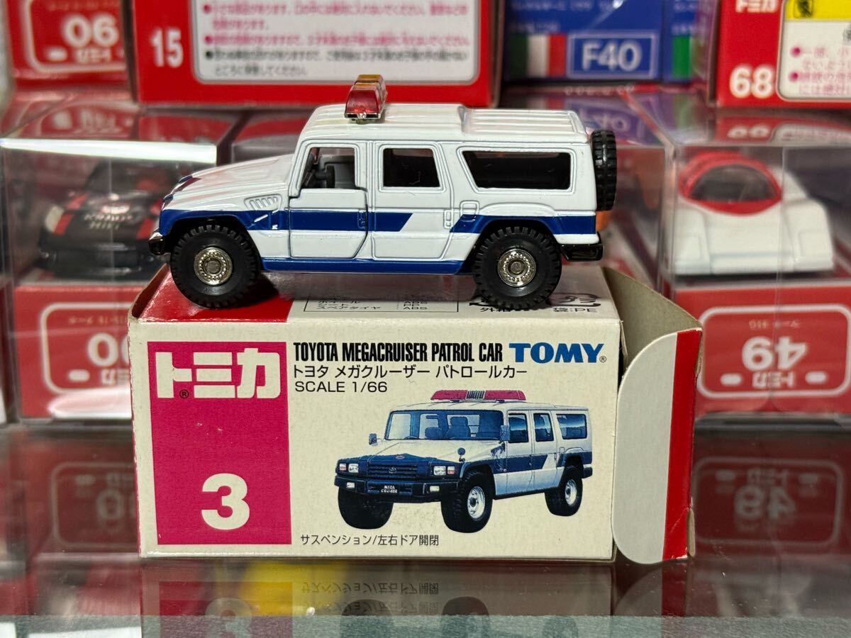 トミカ メガクルーザー パトカー 4台セット Yahoo!オークション -「トミカ メガクルーザー パトロールカー