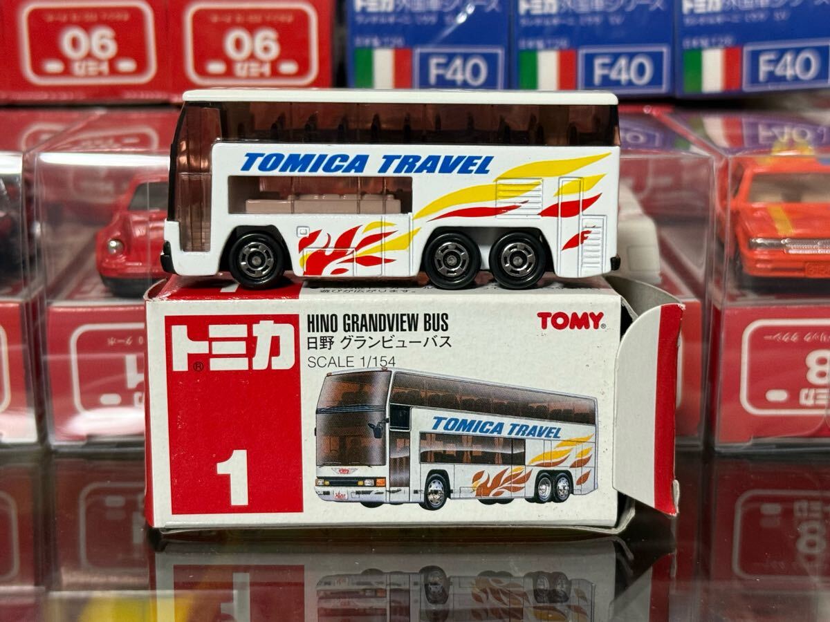 トミカ 日野 グランビューバス ハイウェーセット 2台セット Yahoo!オークション -「トミカ 日野グランビューバス」の落札