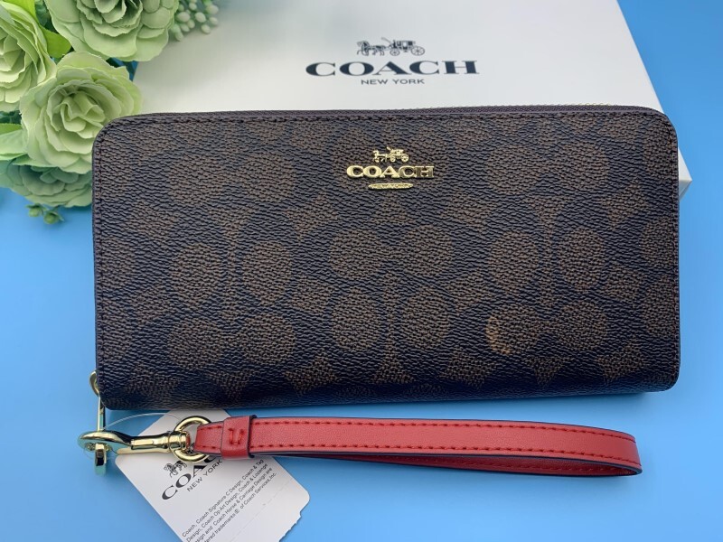 未使用品【COACH】長財布 2025年最新】Yahoo!オークション -coach 財布の中古品・新品・未
