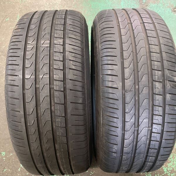 送料込●235/40R19 ピレリ P7 2019年製造 2本セット 5.5mm