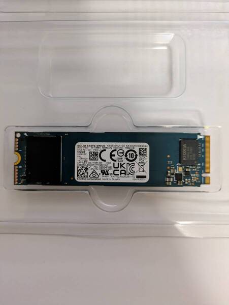 【588時間】送料無料!★KBG5AZNV512G LA KIOXIA 512GB★NVMe PCIe4.0×4★M.2 Type 2280★正常動作確認済み