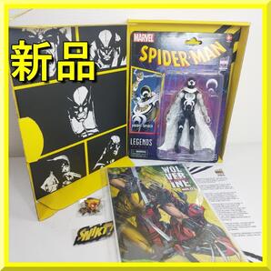 マーベルレジェンド ナイトスパイダーマン アンリミテッド 限定特典 レトロパッケージ 新品 海外限定 ヴェノム フィギュア 日本未発 yf596