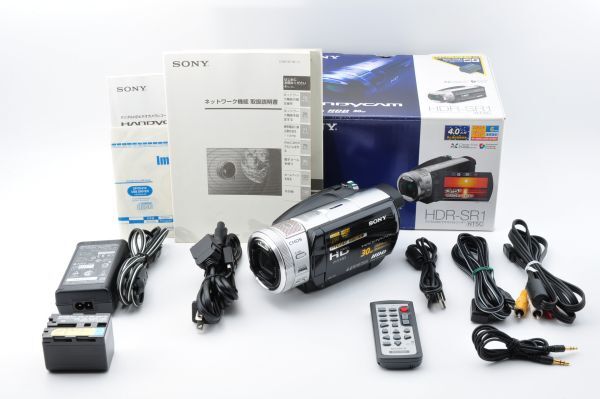 【美品】ソニー SONY HDR-SR1 ビデオカメラ 付属品多数 Yahoo!オークション -「sony hdr-sr1」の落札相場・落札価格