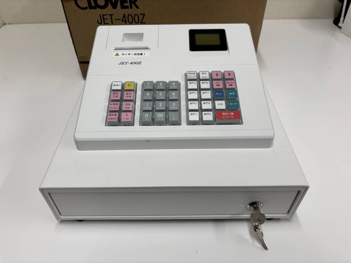 新品未使用!クローバー電子 JET 101LC レジスター CLOVER 鍵あり Yahoo!オークション -「clover」(レジスタ) (店舗用品)の落札