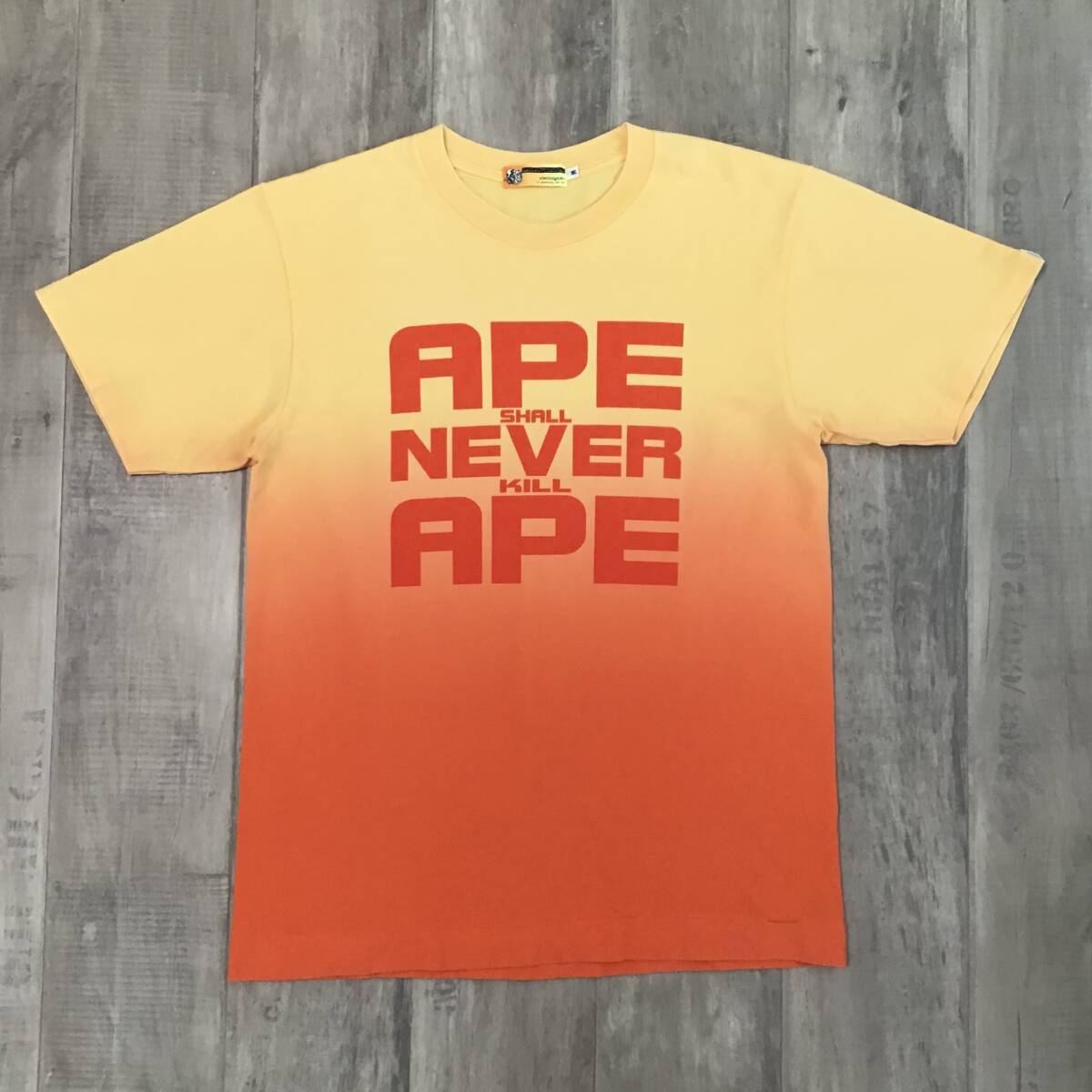 A BATHING APE グラデーション Tシャツ XL新品未使用❗ 2025年最新】Yahoo!オークション -「グラデーション tシャツ