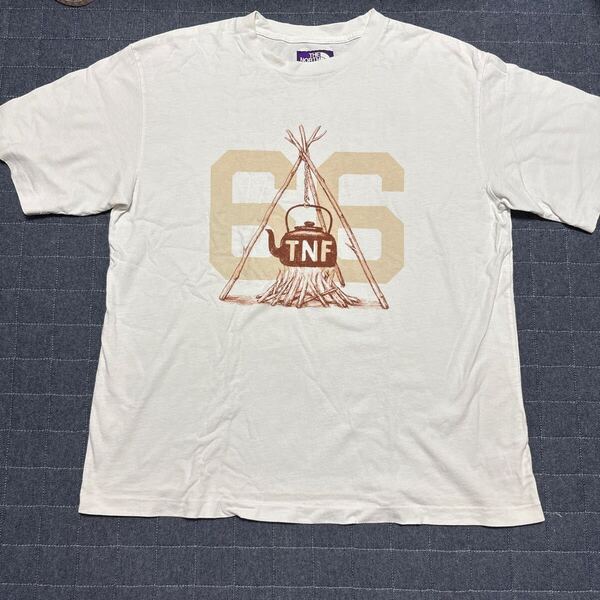 送料無料 中古品 THE NORTH FACE Lサイズ Tシャツ Purple Label nanamica 半袖 ノースフェイス パープルレーベル NT3022N 多数出品中