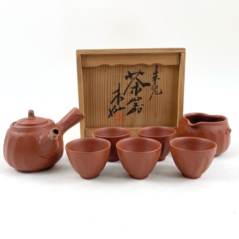 杉江木仙作 常滑急須 小型 朱泥 宝瓶 茶注A Yahoo!オークション -「杉江木仙」(常滑) (日本の陶磁)の落札