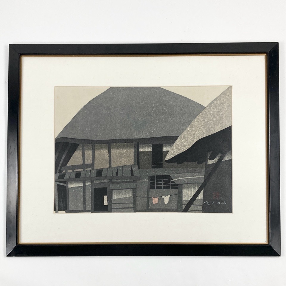 斎藤清、【浅草風景】、希少な大判額装用画集より、美品、新品額装付 2025年最新】Yahoo!オークション -斎藤清 版画の中古品・新品