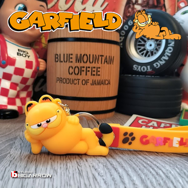ガーフィールド GARFIELD ねこのガーフィールド キーホルダー キーチェーン ストラップ 世田谷ベース アメリカン雑貨 ④