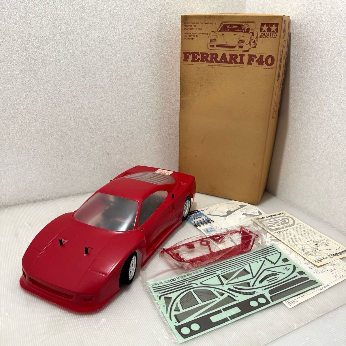 希少 タミヤ フェラーリ F40 ラジコン 当時物 レストア用 Yahoo!オークション -「タミヤ フェラーリf40」(ホビーラジコン