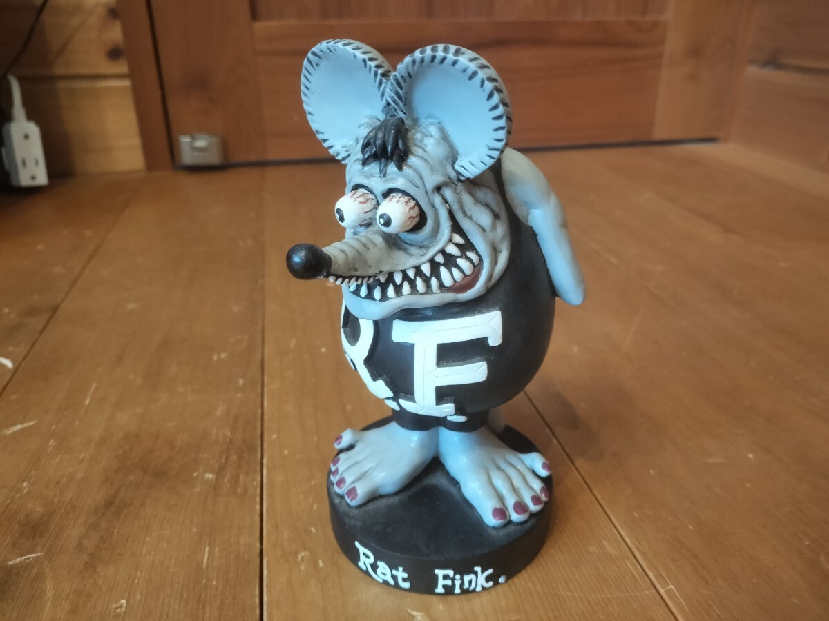ラットフィンク ボビングヘッド ビンテージ ムーンアイズ ホットロッド Yahoo!オークション -「ラットフィンク rat fink」(おもちゃ