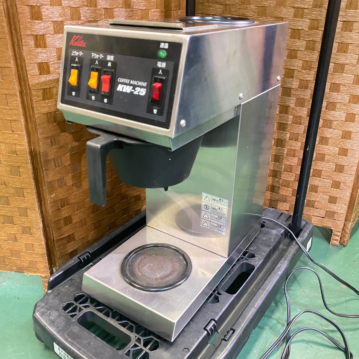 【中古品】カリタ 業務用2連ウォーマー 日本製④ 2025年最新】Yahoo!オークション -kalita コーヒーウォーマー 2