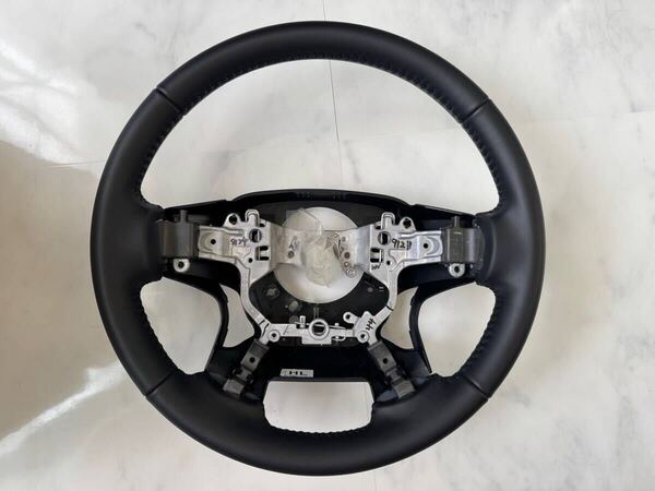 AGH 30系 アルファード ヴェルファイア 純正レザー ステアリング 新車外し GS120-05550