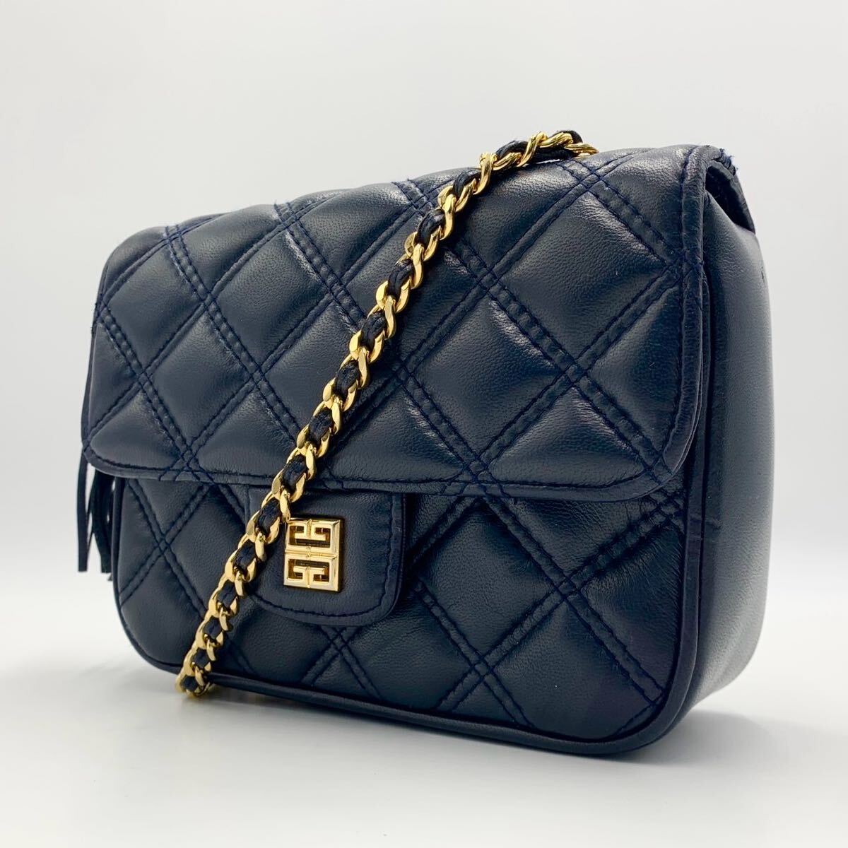 ■極美品■GIVENCHY ショルダーバッグ　チェーン　4G キルティング　黒 楽天市場】Givenchy ジバンシイ チェーンショルダーバッグ