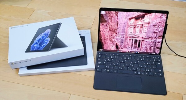 Microsoft Surface Pro 9 Windows 11 home 24H2 13インチ/8GB/256GB/Core i5 1235U、Surface キーボード、セットで