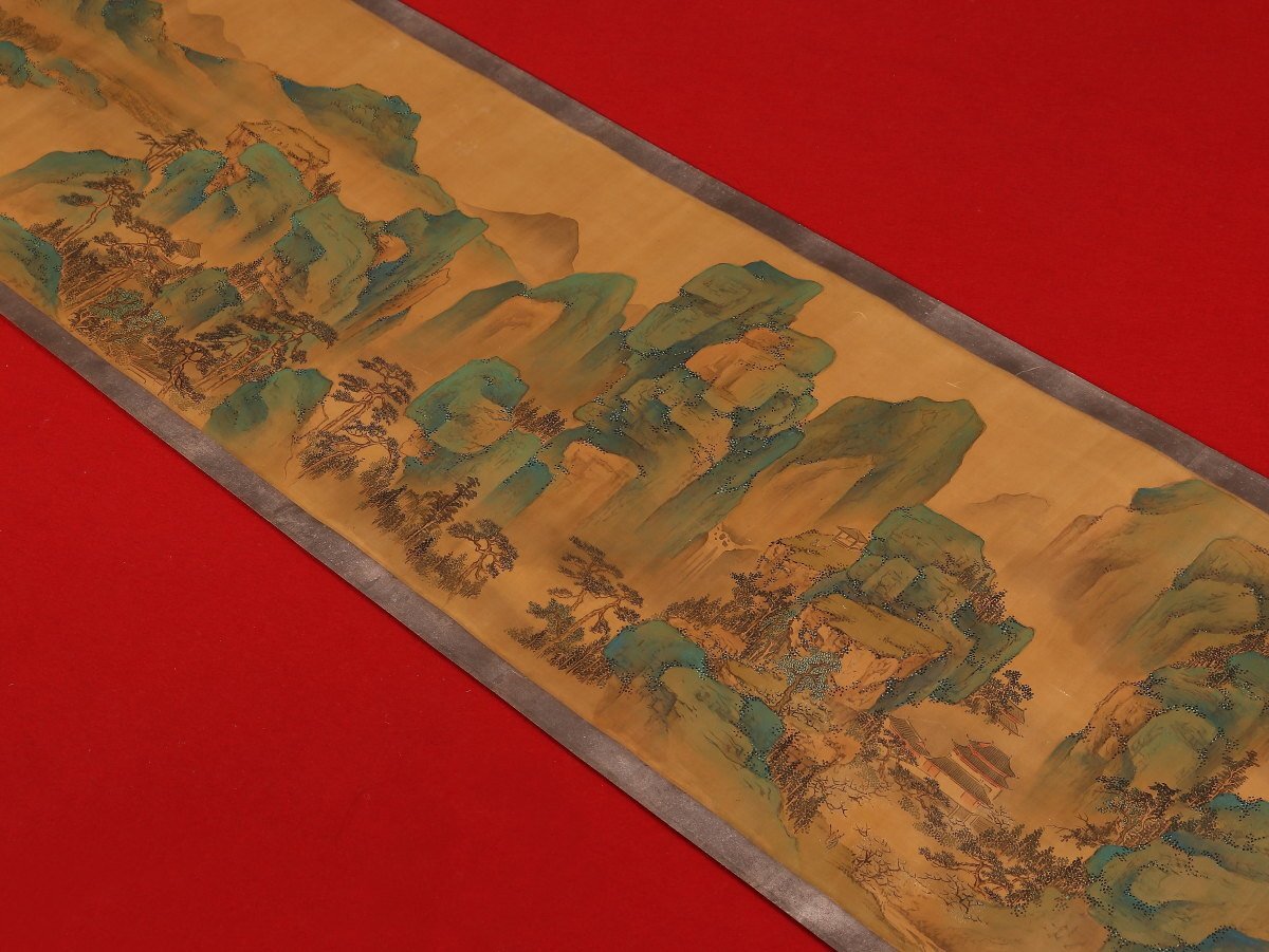 【模写】春木南溟/雪中田家図/山水図/雪景山水図/掛軸/名家伝来/AD-364 Yahoo!オークション -「春木南溟」の落札相場・落札価格