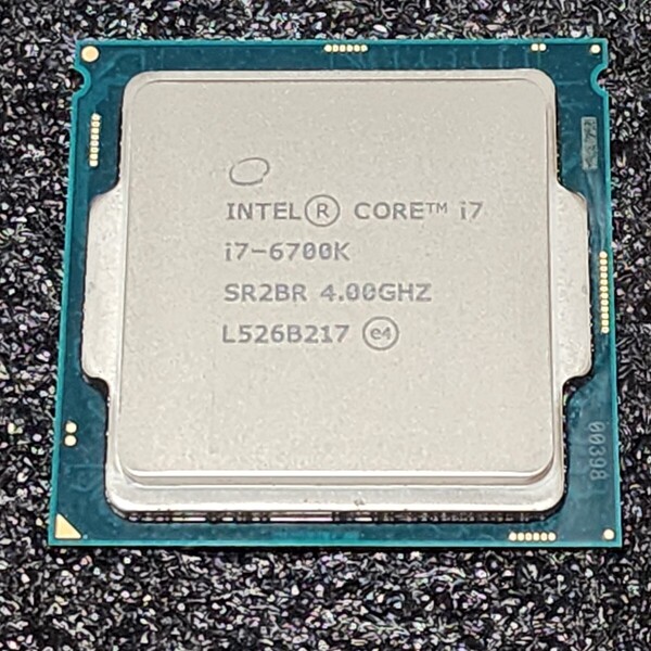 CPU Intel Core i7 6700K 4.0GHz 4コア8スレッド SkyLake PCパーツ インテル 動作確認済み (2)