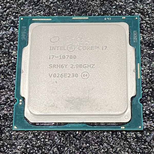 CPU Intel Core i7 10700 2.9GHz 8コア16スレッド CometLake LGA1200 PCパーツ インテル 動作確認済み