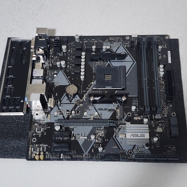 ASUS PRIME B450M-A IOパネル付属 Socket AM4 MicroATXマザーボード RYZEN5000シリーズ対応 最新Bios 動作確認済 PCパーツ (2)