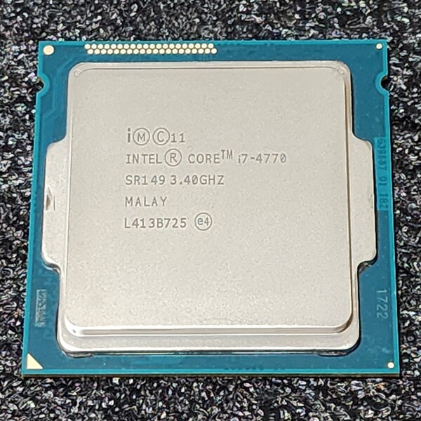 CPU Intel Core i7 4770 3.4GHz 4コア8スレッド Haswell LGA1150 PCパーツ インテル 動作確認済み