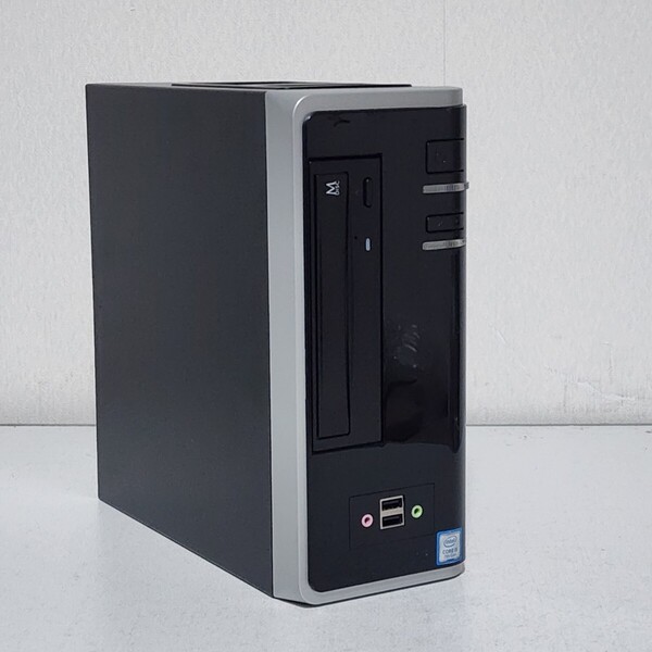 【送料無料】TSUKUMO eX.computer エアロミニ 小型PCケース(Mini-ITX) 160W電源ユニット DVDドライブ搭載 (2)