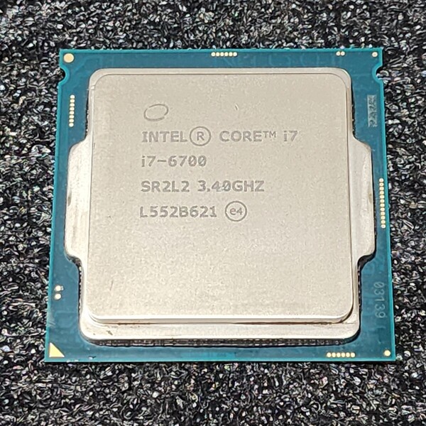 CPU Intel Core i7 6700 3.4GHz 4コア8スレッド SkyLake PCパーツ インテル 動作確認済み