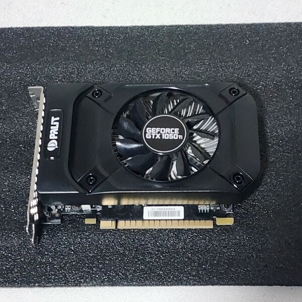 PALIT GEFORCE GTX1050Ti STORMX 4GB GDDR5 補助電源不要 動作確認済み PCパーツ グラフィックカード PCIExpress