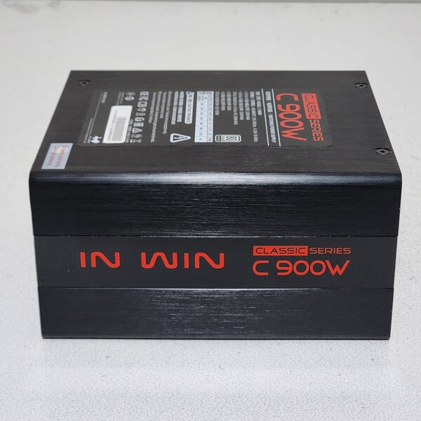 IN WIN CLASSIC SERIES C 900W 80PLUS PLATINUM認証 ATX電源ユニット フルプラグイン 動作確認済み PCパーツ