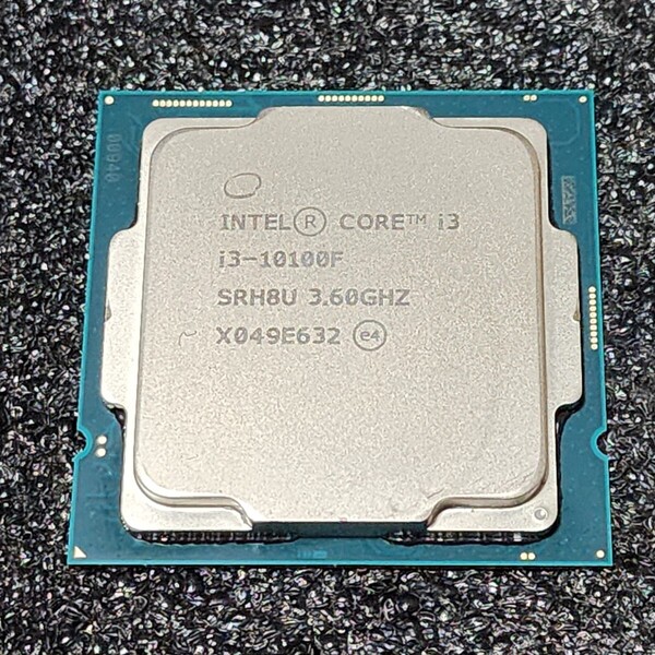 CPU Intel Core i3 10100F 3.6GHz 4コア8スレッド CometLake LGA1200 PCパーツ インテル 動作確認済み