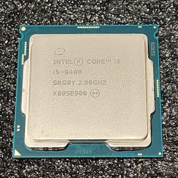 CPU Intel Core i5 9400 2.9GHz 6コア6スレッド CoffeeLake PCパーツ インテル 動作確認済み