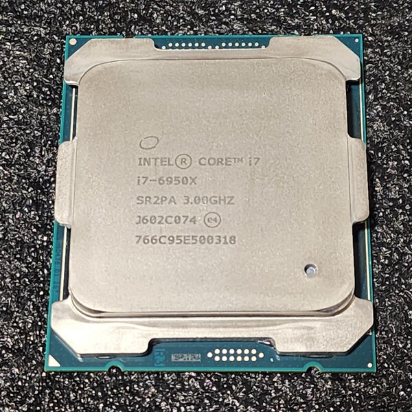 CPU Intel Core i7 6950X 3.0GHz 10コア20スレッド Broadwell-E LGA2011-3 PCパーツ インテル 動作確認済み