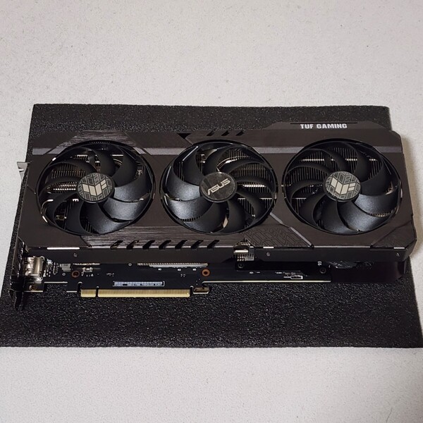 ASUS GEFORCE RTX3070 8GB GDDR6/TUF-RTX3070-O8G-GAMING 動作確認済み PCパーツ グラフィックカード PCIExpress