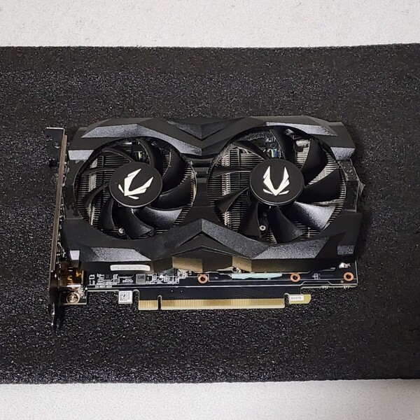 ZOTAC GAMING GEFORCE GTX1660 SUPER 6GB 192BIT GDDR6 動作確認済み PCパーツ グラフィックカード PCIExpress