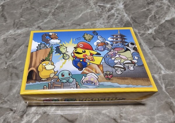 【希少品】【新品未開封】 マリオ ピカチュウ ポケモンセンター トランプ ポケモン ポケカ