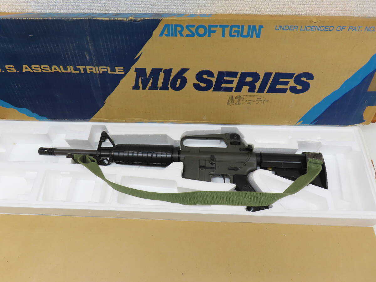 k*b様 高騰★超幻レアのM16A1☆36年物JAC製☆アサルトライフル☆セミ& Yahoo!オークション -「jac m16」の落札相場・落札価格