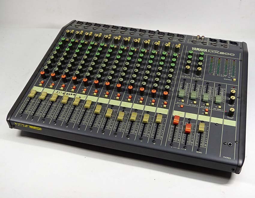 動作OK ヤマハ YAMAHA MX200 アナログミキサー 12チャンネル Yahoo!オークション -「yamaha mx 200」(ミキサー