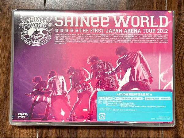【未開封】 SHINee WORLD THE FIRST JAPAN ARENA TOUR 2012 DVD テミン オニュ オンユ ジョンヒョン ミンホ ミノ キー