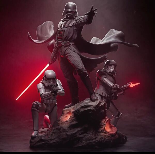 ダースベイダー スターウォーズ STARWARS フィギュア ガレージキット ガレキ 未塗装未組立
